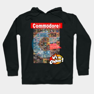 Classic Commodore 64 Commodore Format Covers Hoodie